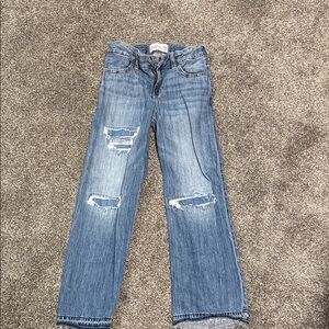 Abercrombie Kids Blue Straight Leg Jeans